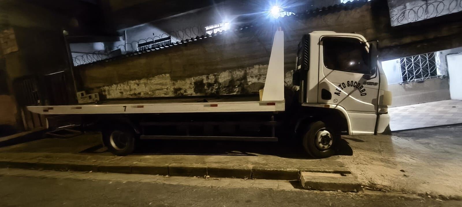 Guincho RCA em atendimento noturno